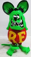 Rat Fink Figure  hard plastic Japan  by Big Daddy Ed Roth