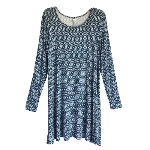 knitted dress fitted retrofte Women's Kins Metallic Rib Knit Dress - Blue