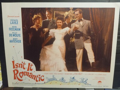 Lobby Card 1948 ISN'T IT ROMANTIC Mary Hatcher Mona Freeman Richard Webb
