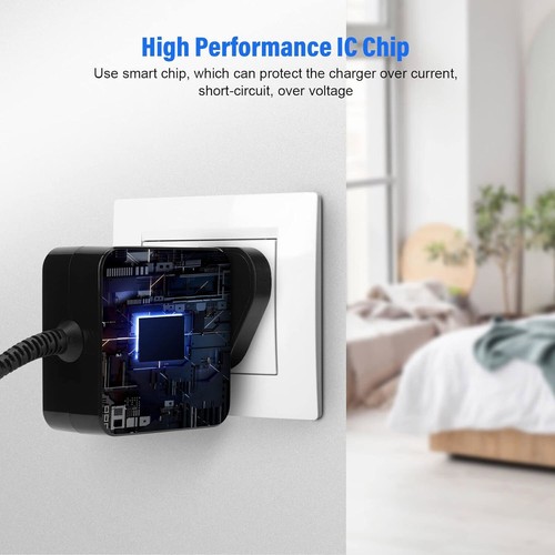 65W USB-C Charger Power Adapter For Samsung Galaxy Book Pro 360 13.3" 15.6" UK - Picture 4 of 8