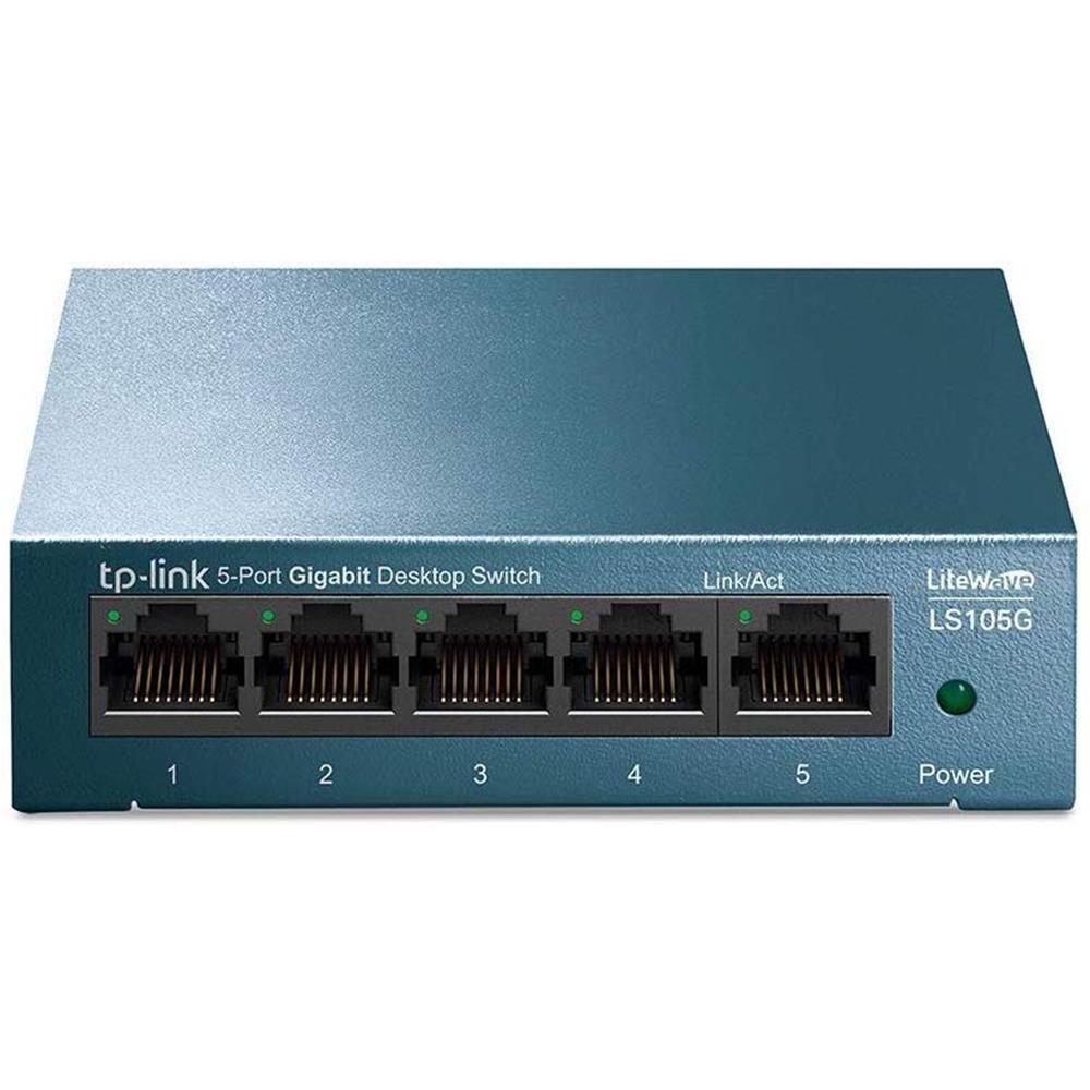 Ls105g non gestito gigabit ethernet blu - Immagine 7