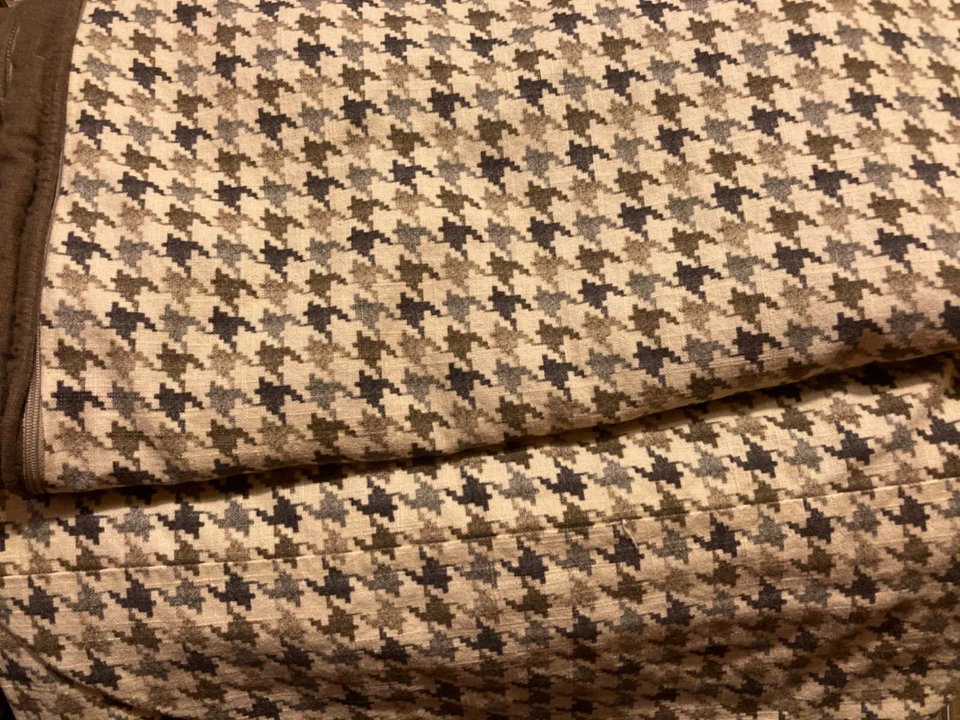 Capa de edredom dupla multicolorida mistura de linho 68” X 84” sem marca - Imagem 2 de 4