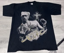 Rare Vtg Y2k Tupac Shakur Rap Tee Pro Club Mens 2XL Early 2000s