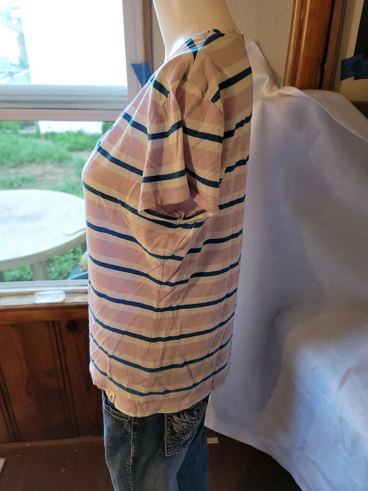 Blusa Feminina Original Penguin by munsingwear Tamanho M (3) Pacote Manga Curta  - Imagem 2 de 4