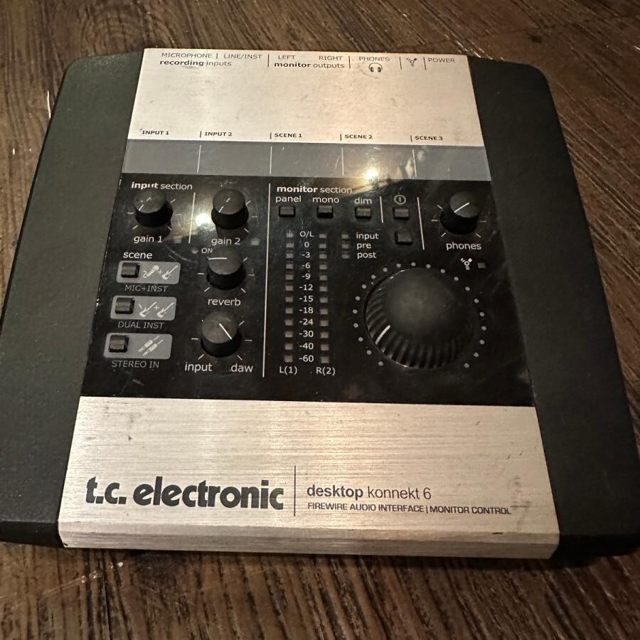 t.c.electronic Desktop Konnekt 6 Audio Interface | Good Condition