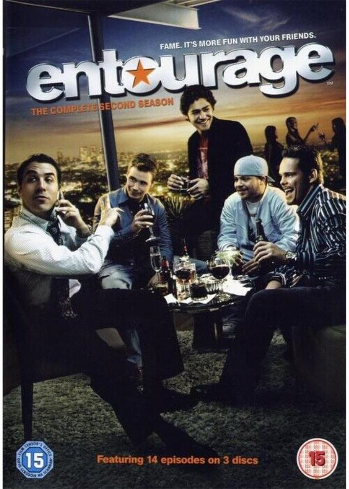 Entourage: The Complete Second Season DVD (2007) FREE SHIPPING