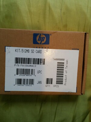 HP Secure Digital Flash Speicherkarte 512MB SD 