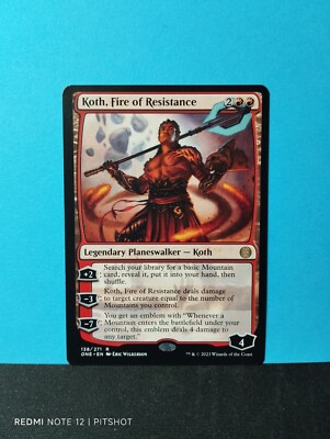 Koth, Fire of Resistance / Koth, Flamme des Widerstands - MTG Magic