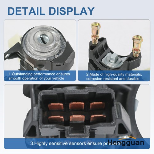 Ignition Lock Switch Set Assembly w/2 Keys 81910-B2100 for Kia Soul 2014-2019 - Picture 2 of 24