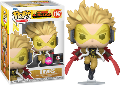 Funko POP! Animation: My Hero Academia - Hawks (Flocked