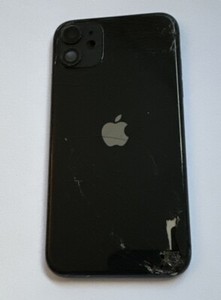 Original Apple iPhone 11 Gehäuse Rahmen Glasbruch Für Refurbisch Schwarz