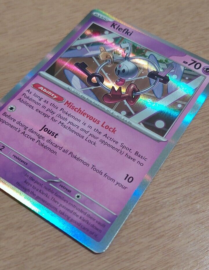 Klefki (96/198) Holographic Pokemon Card