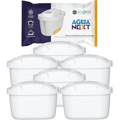 6x Filterkartuschen, ersetzen Brita Maxtra (auch Plus), Marella, Style, Flow