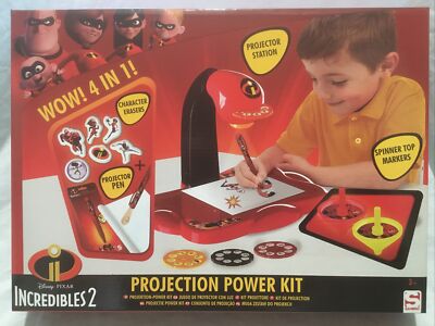 Incredibles 2, 4 in 1, Projection Power Kit