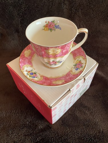 Robert Gordon Australia THE TEA TRAIL Teacup & Saucer PINK ROSE - Picture 10 of 10