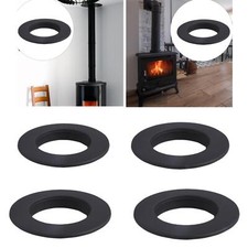 Stovepipe Trim Collar Metal Replacement Wear Resistant Chimney Part for Home
