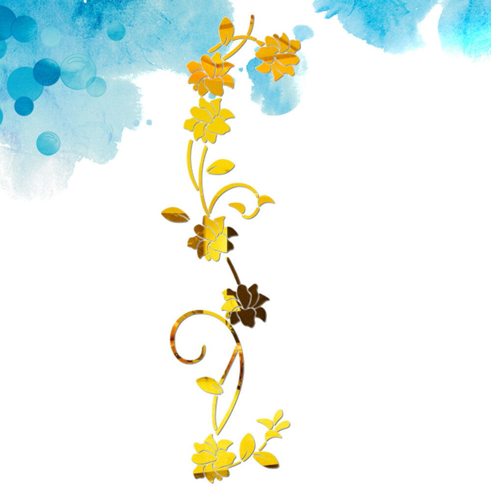 Acrylic Mirror Background Playroom Wall Decals Baby Wall Stickers eBay