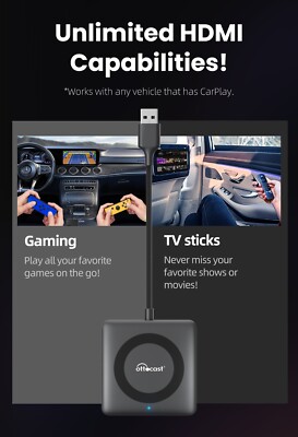 Ottocast Car TV Mate Pro Convert TV Stick to Screen & Wired to