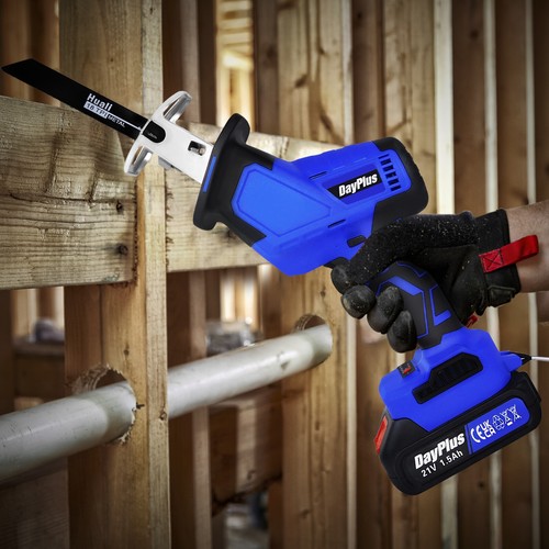 Sierra eléctrica de poda de madera recíproca con juego de 4 hojas de sierra recíproca - Imagen 6 de 23