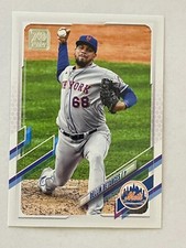 2021 TOPPS DELLIN BETANCES #385 PITCHER NEW YORK METS  BASEBALL CARD