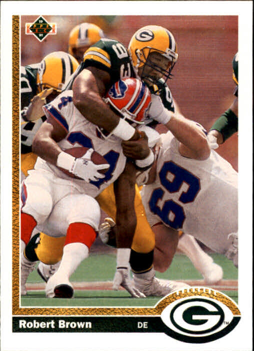 1991 Upper Deck #519 Robert Brown - NM