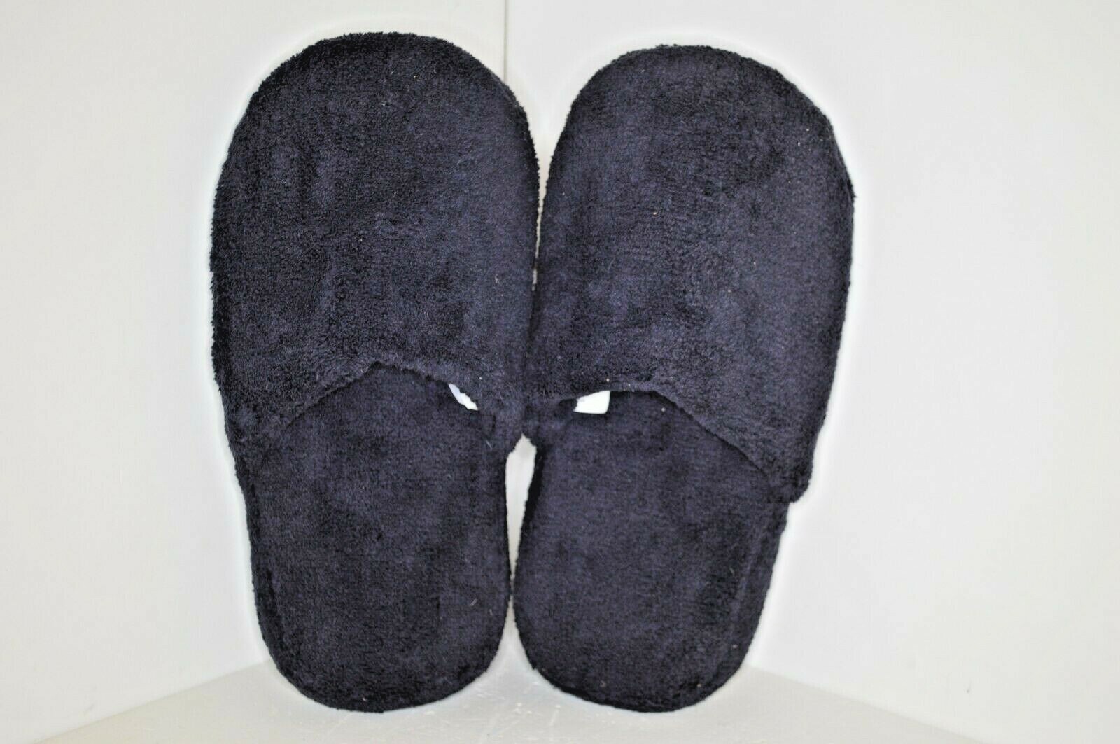 SAOLA PANTOFOLE donna blu navy taglia media 7 8 semplici piaceri suola gomma dura COMFY