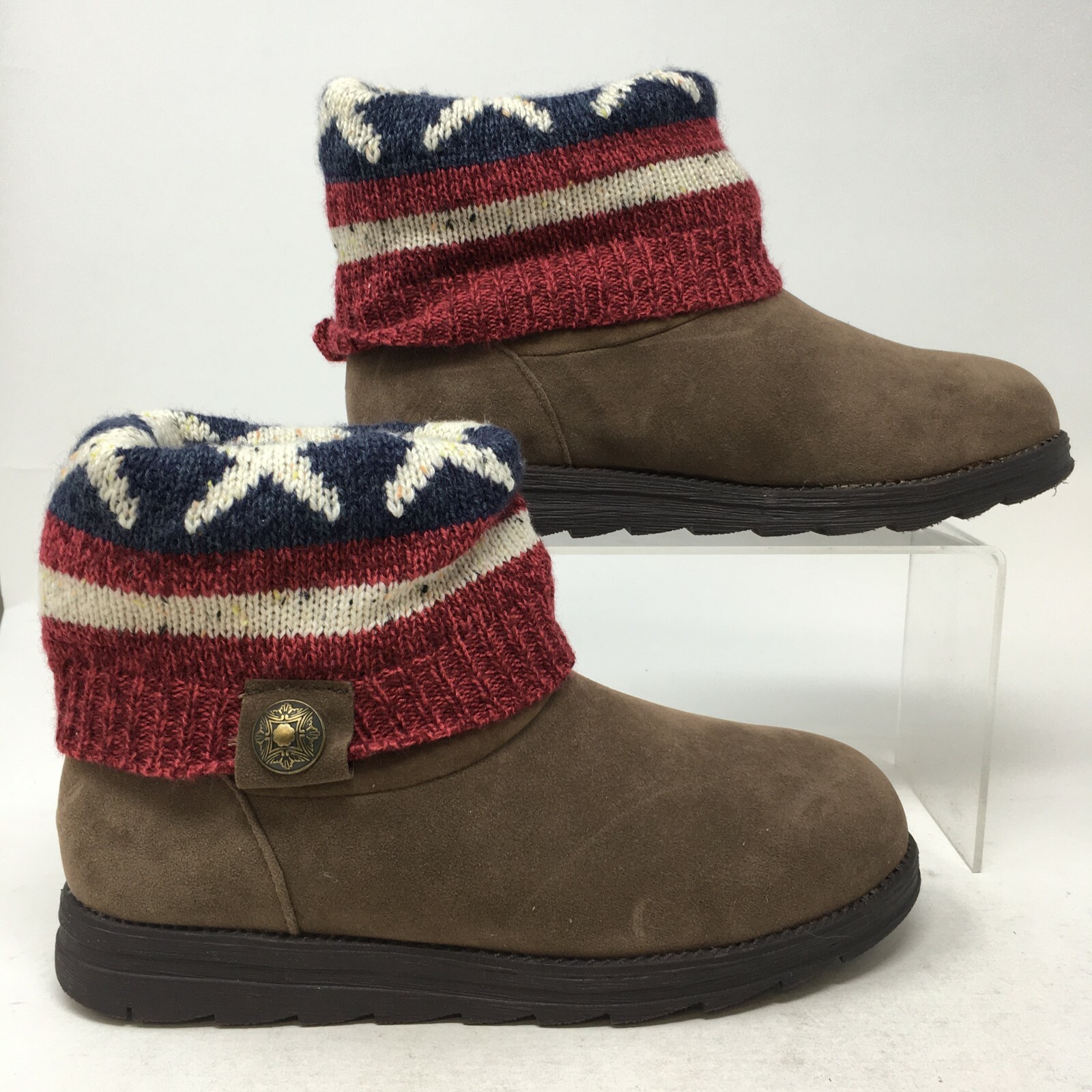 MUK LUKS Boots Womens 7 Americana Patti 