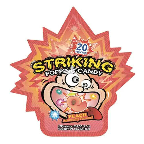 Striking Popping Candy Snacks Assorted Flavour Sweets Bundle Halloween 30g HALAL - Picture 7 of 10