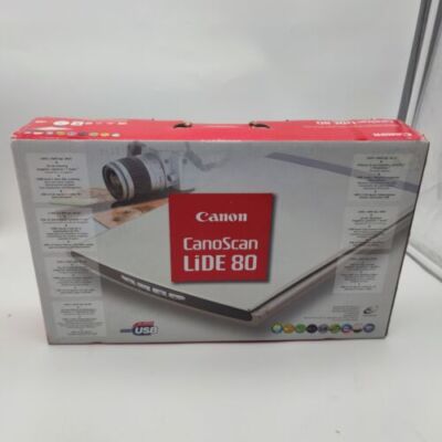 CANON CanoScan LiDE 80 Scanner für Foto und Dokumente mit CD, NEU & OVP