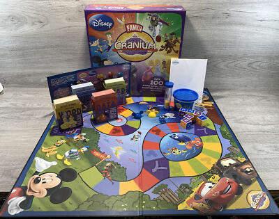 Cranium Disney Family Edition Board Game By Hasbro 2012 COMPLETE Mickey Mouse