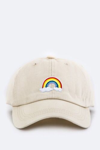 Rainbow CROCHETED HAT Rising International HEMP & COTTON  display picture 2