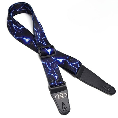 Vintage Flowers Guitar Strap Replacement Adjustable Belt Acoustic Electric Bass - Bild 8 von 22