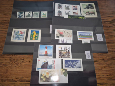 BRD Selbstklebende Marken SK aus Jahr1991 2000 2001 2002 2003 2004 ** postfrisch
