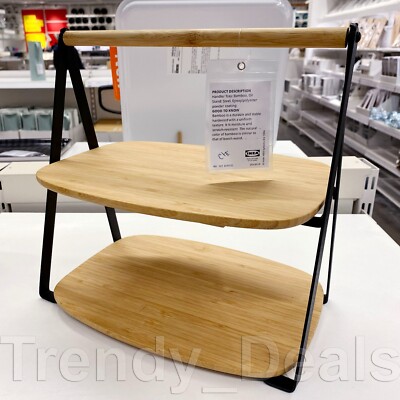 Ikea FULLSPACKAD Serving Tray 2-Level Snacks/Appetizers