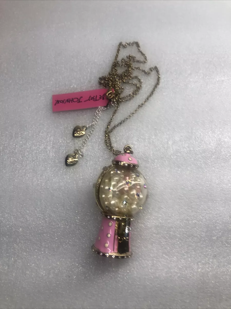 Betsey johnson gumball machine necklace deals
