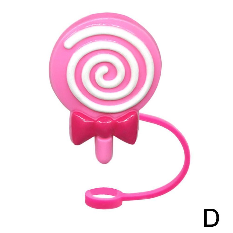 Food Shape Tumblers Straw Cover Candy Straw Covers Cap, Drinking