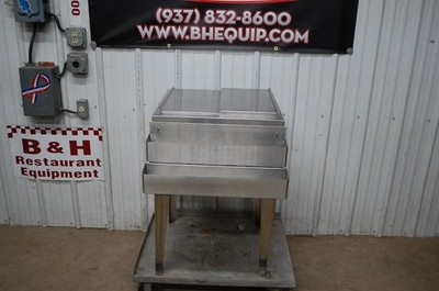 Taprite FS21239LS Underbar Stainless Ice Well Bin Chest w/ 9 Circuit Cold Plate