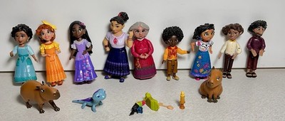 Disney JAKKS Encanto  3  Family Figures And Accessories Lot of 16