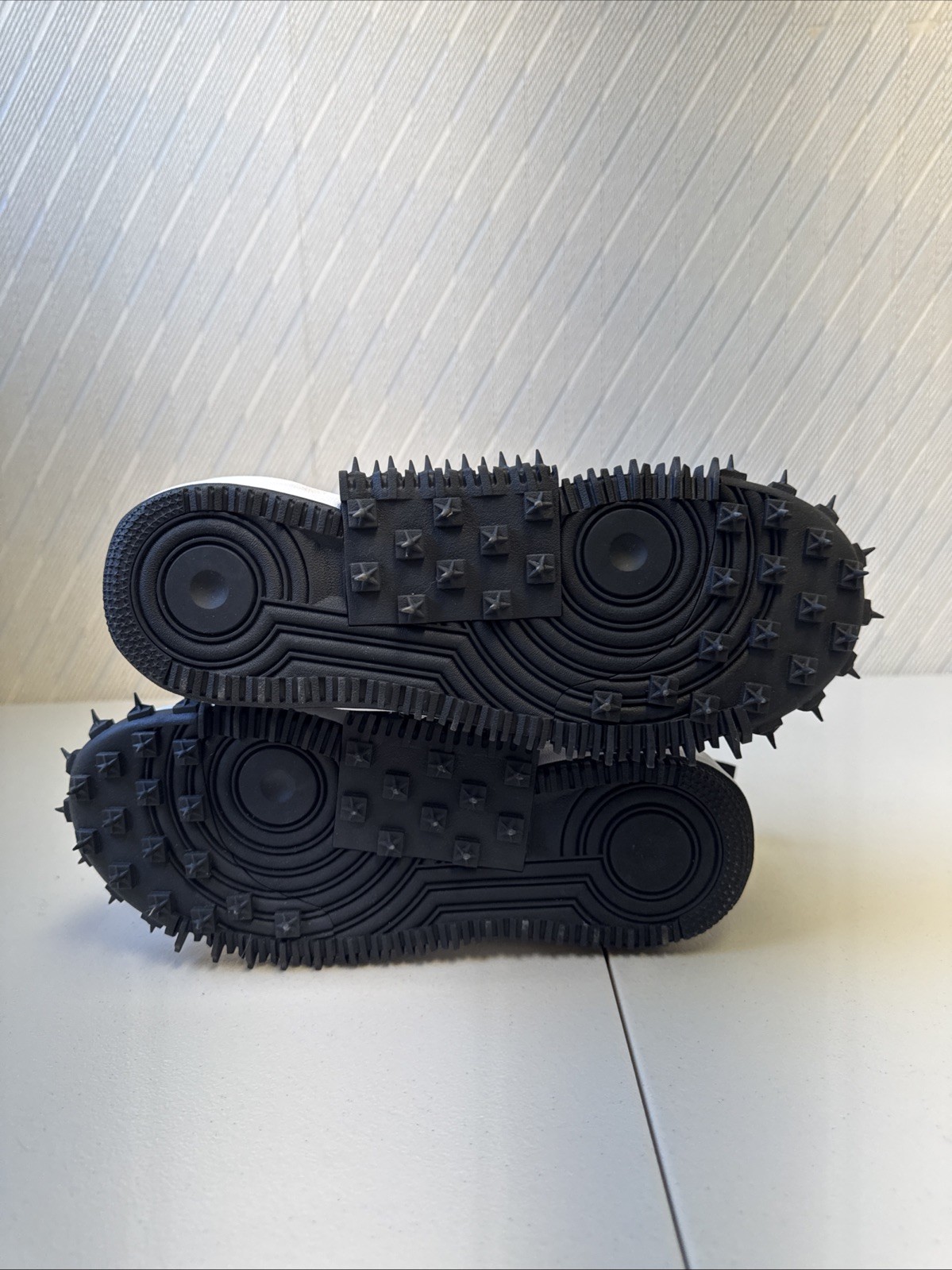 Nike Off-White x Air Force 1 SP Leather Mid Sheed DR0500-001 - Men’s Size 8 thumbnail 8