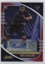 2020 Absolute Rookie Signatures Red Spectrum 26/75 Ross Blacklock #189 Auto 0q3
