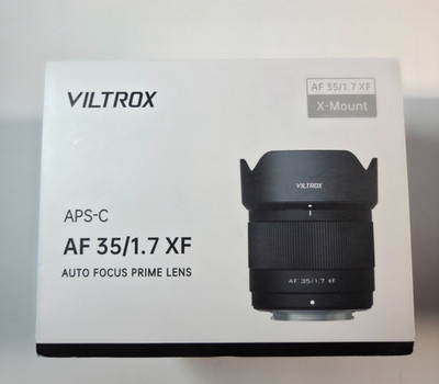 VILTROX 35mm f1.7 XF, AF 35mm F1.7 XF Mount , Autofokus Objektiv für Fuji X