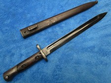 BAÏONNETTE ET FOURREAU MAUSER-VAQUERO ORIGINALE VINTAGE FABRIQUÉE ALLEMANDE PORTUGAISE M1904