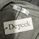 Deyeek Women's Top Post Surgery Tear Apart Size Medium/ Gray/ Mastectomy — photo 2