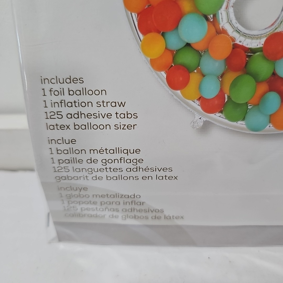 Anagram Balloon Formz 51" Number 8 Foil Balloon Birthday Party Large Party Decor