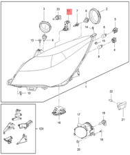 Stellmotor Leuchtweitenregulierung Adam Meriva B Original GM/OPEL 13394629 Neu