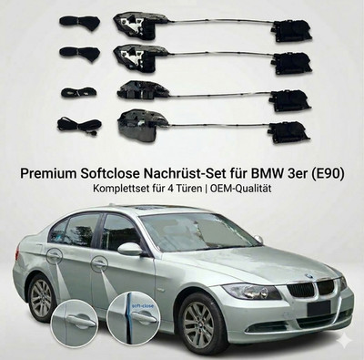 Premium Softclose Nachrüst-Set, BMW 3er (E90)