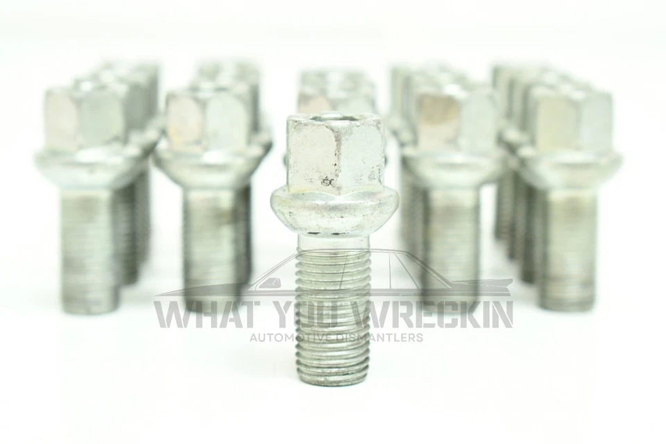 JUEGO DE PERNOS DE RUEDA ORIGINALES VOLKSWAGEN (x20) - GOLF MK4 MK5 MK6 MK7 JETTA POLO TIGUAN Foto 2 de 4