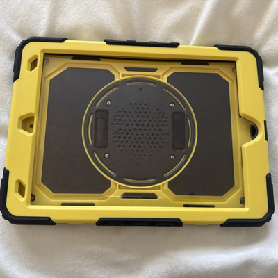 SEYMAC Case for iPad 9th/ 8th/ 7th Generation 10.2'', Shockproof, Bright Yellow