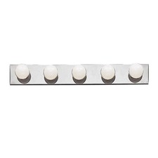 Kichler 625 Bath  Vanity 30" Wide 5-Bulb Bathroom Lighting Fixture Brushed Nick