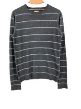 TOMMY HILFIGER DENIM Men Crew Neck 4 Cashmere 4  Wool Pullover Jumper Size S